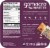 Gomacro® Peanut Butter Chocolate Chip Mini Protein Bar Perspective: back