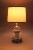 Retro 1960's Style Square Head Robot Sci-Fi Design Table Lamp With Shade Retro Décor Perspective: back
