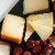 igourmet Smoked Idiazabal Spanish Cheese DOP - Half Horizontal Wheel (3.5 pound) Perspective: back