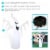 7' Halloween Inflatable Ghost LED Lighted Blow Up Outdoor Yard Lawn Decor Perspective: back