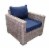 7-Piece Outdoor Patio Furniture Set Wicker Rattan Sectional Sofa & Couch with Coffee Table Perspective: back