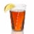 10 oz. Clear Square Bottom Disposable Plastic Cups (500 Cups) Perspective: back