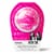 Da Bomb® Barbie™ Pink Swirl Full Size Bath Bomb Perspective: back