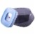 Pet Life Hydritate Anti-Puddle Cat and Dog Drinking Water Bowl Perspective: back