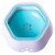 Everspill' 2-in-1 Food and Anti-Spill Water Pet Bowl - One Size / Blue Perspective: back