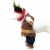 Pet Life Captain Snuggles Pirate Pet Dog Costume Uniform Perspective: back