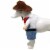Pet Life Rodeo Bones Cowboy Pet Dog Costume Uniform Perspective: back