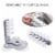 Glass Washer with Double Sided Bristle Brush, Glass Cup Brush Cleaner with Suction Cups Perspective: back
