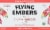 Flying Embers Black Cherry Hard Kombucha Perspective: back