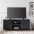 Henn&Hart 58  Black TV Stand Perspective: back