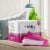 Hand-E Pink Disposable Underpads, Leak proof Incontinence Bed Pads Perspective: back