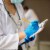 Hand-E Disposable Nitrile Medical Exam Gloves, Black, 100 Count - Subtle Box for Home Use Perspective: back