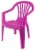 GOSSI Incorporated Kids Resin Stack Chair - Assorted Colors Perspective: back