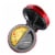2-Section Omelet Maker Metallic Red Holstein Housewares Perspective: back