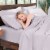 Hotel Sheets Direct Bamboo 4 Piece Sheet Set with Pillowcases, Full, Rose Pink Perspective: back