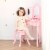 Fantasy Fields - Little Lady Alessandra Medium Corner Play Vanity - Pink Perspective: back