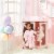 Sophia's Aurora Princess Closet, Robe, Slippers for 18  Dolls, Pink Perspective: back