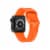 WITHit Apple Watch 42/44/45/Ultra (49mm) Keeperless Band - Orange Perspective: back