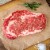 FeedingU Kosher Boneless Ribeye Steak, 4 Steaks, 0.75-1.25 lbs per Steak. Perspective: back