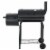 vidaXL Classic Charcoal BBQ Offset Smoker Perspective: back