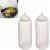 2 Pc Squeeze Bottles Ketchup Mustard BBQ Containers Dispenser Kitchen Condiments Perspective: back