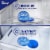 Thrive 6 Small Round Hot and Cold Reusable Ice Packs Face and Sinus Relief Perspective: back