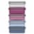Ello 10 Piece Plastic Meal Prep Set - Assorted Colors Perspective: back