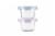 Ello Color Lock Glass Meal Prep Set Perspective: back