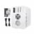 Cooluli Infinity 15 Liter Portable Compact Mini Fridge - Black Perspective: back