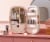 Cooluli Beauty 12 Liter Portable Compact Mini Fridge - White Perspective: back