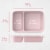 Bentgo® Prep 1-Compartment Food Storage Containers - Pink Perspective: back