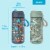 Bentgo Dino and Fossils Kids Water Bottle Perspective: back
