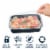 Bentgo® Meal Prep 1-Compartment Container - Navy Blue Perspective: back