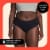 Thinx for All Women's Everyday Comfort Brief Leakproof Period Underwear, Size Medium, Black Perspective: back