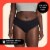 Thinx for All Women's Everyday Comfort Brief Leakproof Period Underwear, Size Medium, Black Perspective: back