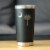 Bevvee™ South Carolina Flag - Insulated Coffee Tumbler - South Carolina Gifts - Black, 20 oz Perspective: back