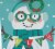 Seasonal Celebrations Snowman Banner Gift Bag Perspective: back