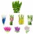 Premium Linear Flower Bunch Perspective: back