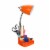 Limelights Incandescent Desk Lamp with Charging Outlet Orange LD1057-ORG Perspective: back