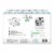 The Honest Co.® Teal Tribal + Giraffes Print Size 1 Diapers Perspective: back