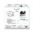 The Honest Co.® Space Travel + Classic Stripes Print Size 4 Diapers Perspective: back