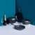 Bruntmor 6 Pcs Pre-Seasoned Cast Iron Cooking Set | Dutch Oven, Skillets & Grill Pan Perspective: back