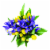 Tulip & Iris Bouquet Perspective: back