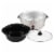 7.0 Quart Oval Slow Cooker, Stainless Steel Perspective: back