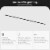 BalanceFrom Sporzon! Standard Weightlifting Solid Olympic Barbell, 1 Inch, 5 Ft Perspective: back