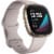 Fitbit Sense in Lunar White and Soft Gold Perspective: back