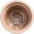 Bloem LP0646 6 in. Lucca Planter, Terra Cotta Perspective: back