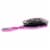 Vanity Detangling Brush - Pink Flower by NuWay 4Hair for Unisex - 1 Pc Hair Brush Perspective: back