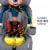 KidsEmbrace Disney Mickey Mouse Combination 5 Point Harness Booster Car Seat Perspective: back