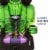KidsEmbrace Marvel Avengers Incredible Hulk Combination Harness Booster Car Seat Perspective: back